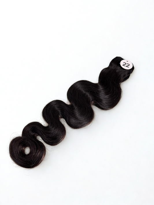22” Raw Indian Body Wave Weft 